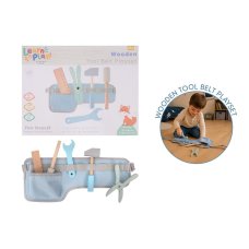 PS891: Wooden Tool Belt Play Set
